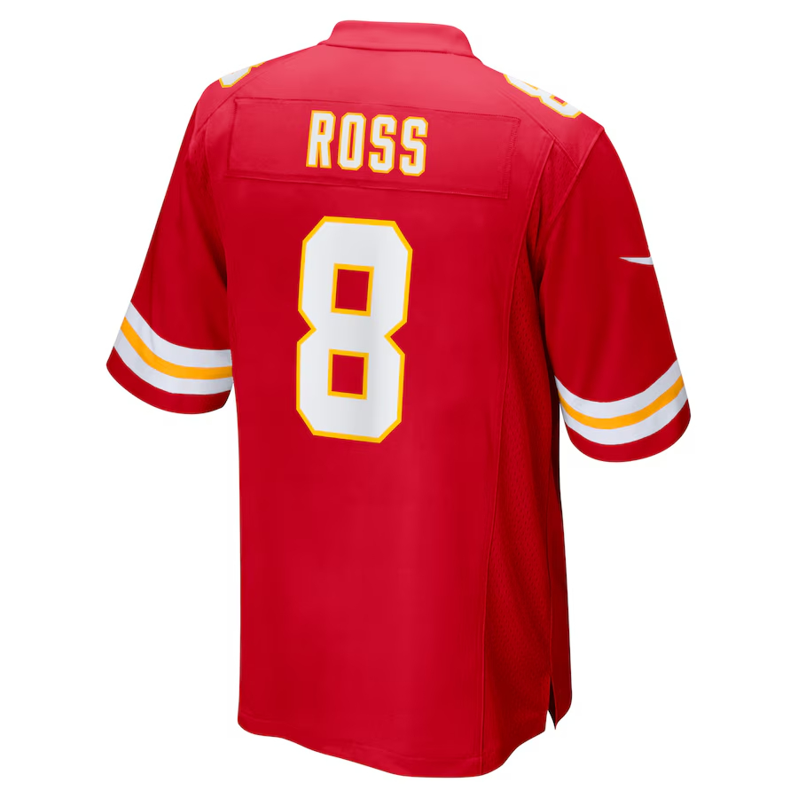 Nike Justyn Ross Kansas City Chiefs Red Home Game Player Jersey