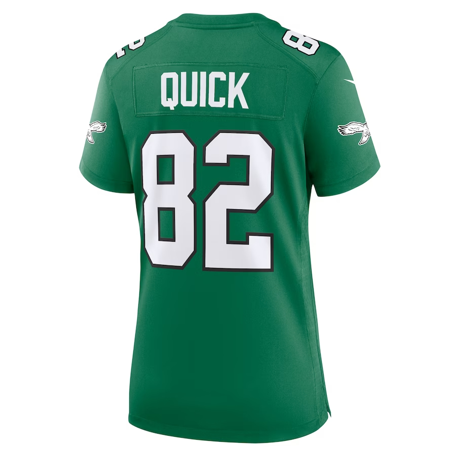 Nike Mike Quick Philadelphia Eagles Women's Kelly Green Alternate Game Jersey
