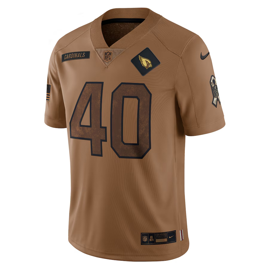 Nike Pat Tillman Arizona Cardinals Brown 2023 Salute