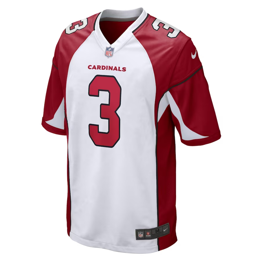 Nike Budda Baker Arizona Cardinals White Game Jersey