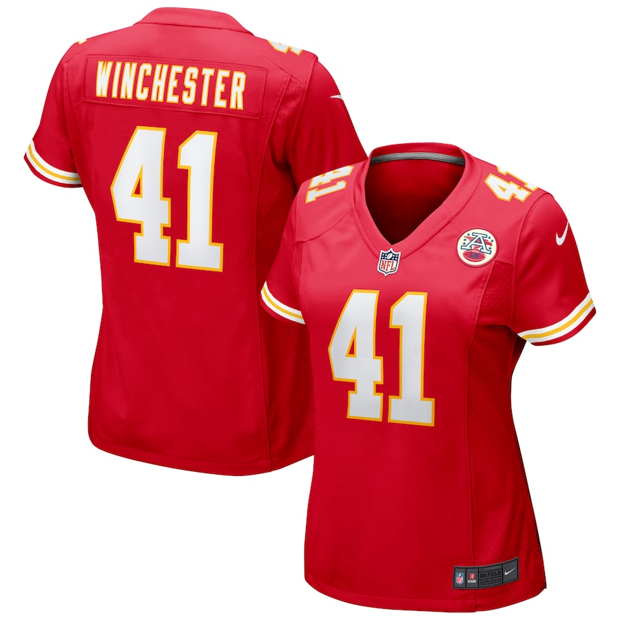 Nike James Winchester Kansas City Chiefs Women's Red Game Jersey
