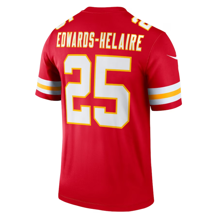 Nike Clyde Edwards-Helaire Kansas City Chiefs Red Legend Jersey