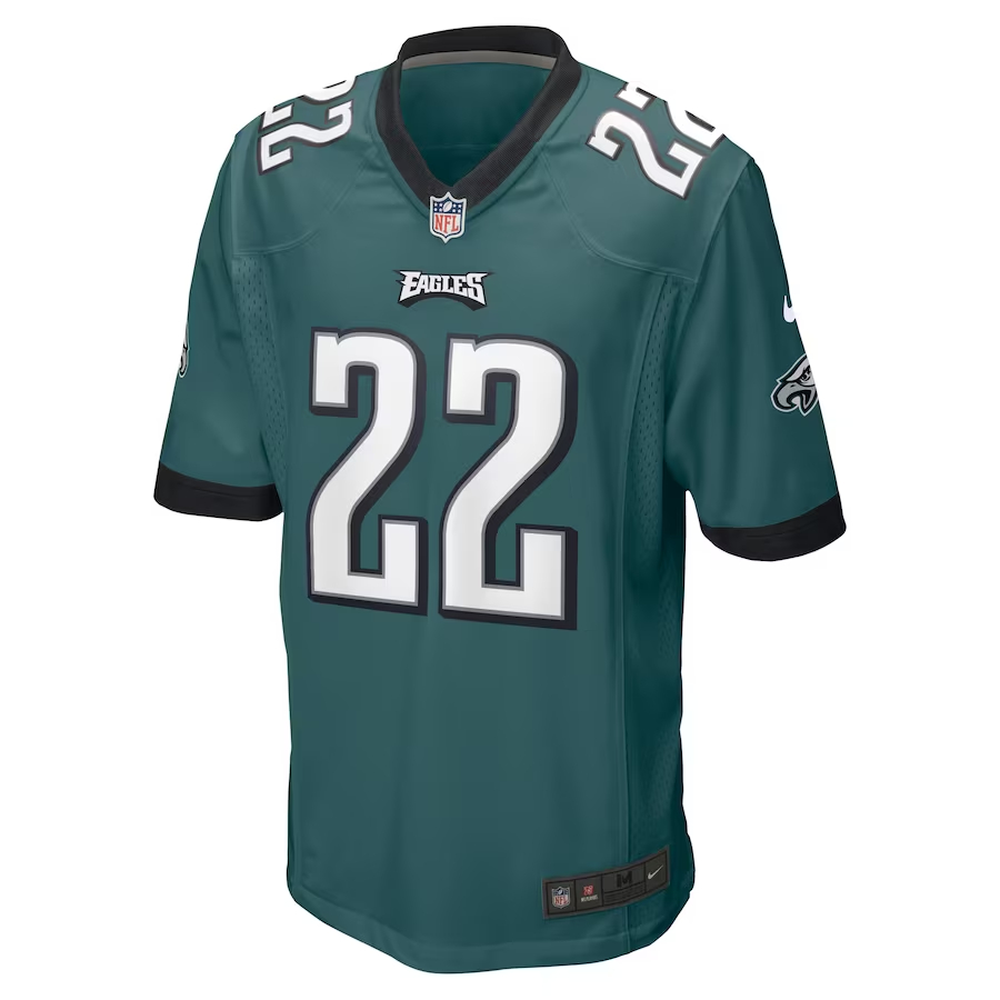 Nike Kelee Ringo Philadelphia Eagles Midnight Green Team Game Jersey