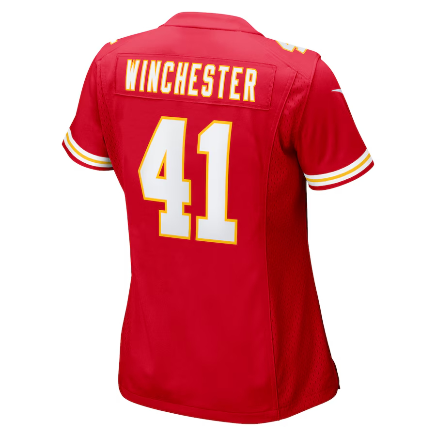 Nike James Winchester Kansas City Chiefs Women's Red Game Jersey