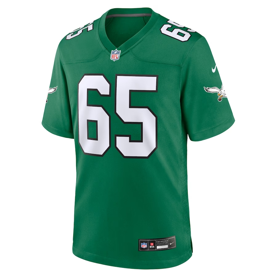 Nike Lane Johnson Philadelphia Eagles Kelly Green Alternate Game Jersey
