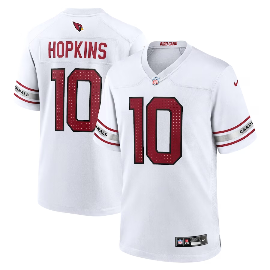 Nike DeAndre Hopkins Arizona Cardinals White Game Player Jersey