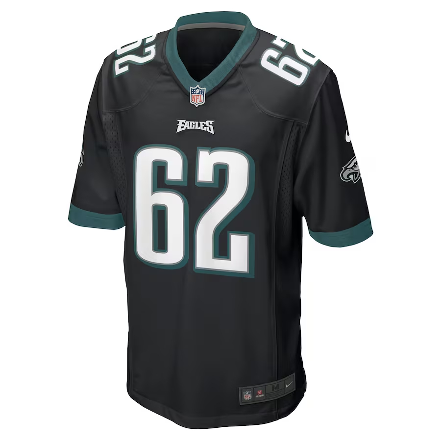 Nike Jason Kelce Philadelphia Eagles Black Game Jersey