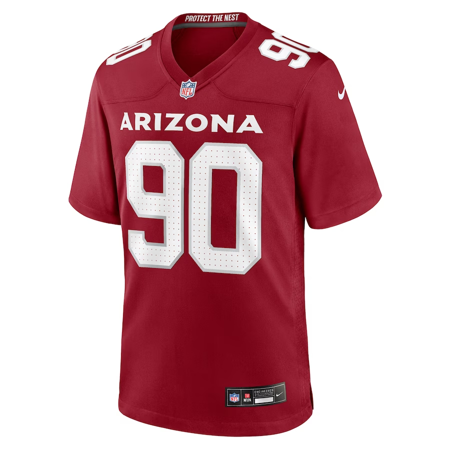 Nike Ben Stille Arizona Cardinals Cardinal Team Game Jersey