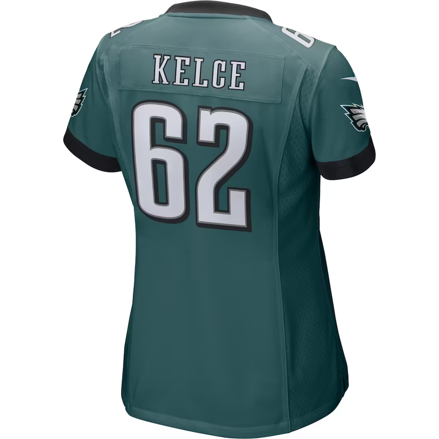 Nike Jason Kelce Philadelphia Eagles Women's Midnight Green Game Jersey