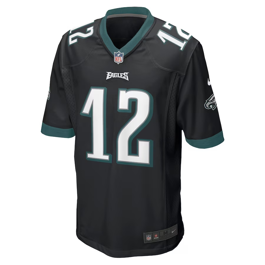 Nike Randall Cunningham Philadelphia Eagles Black Retired Player Alternate Game Jersey