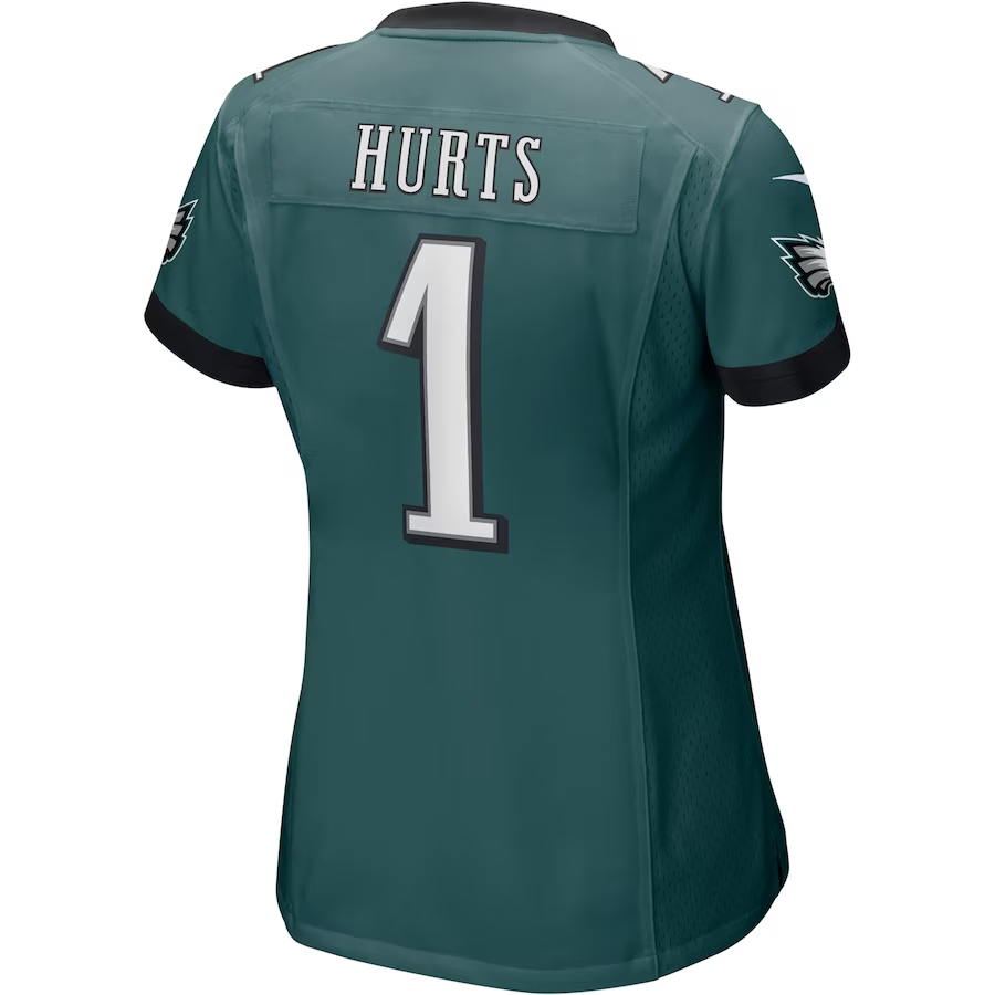 Nike Jalen Hurts Philadelphia Eagles Women's Midnight Green Team Game Jersey