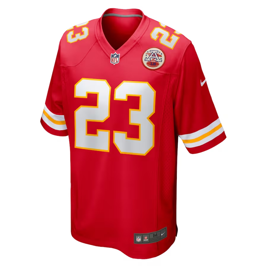 Nike Drue Tranquill Kansas City Chiefs Red Game Player Jersey