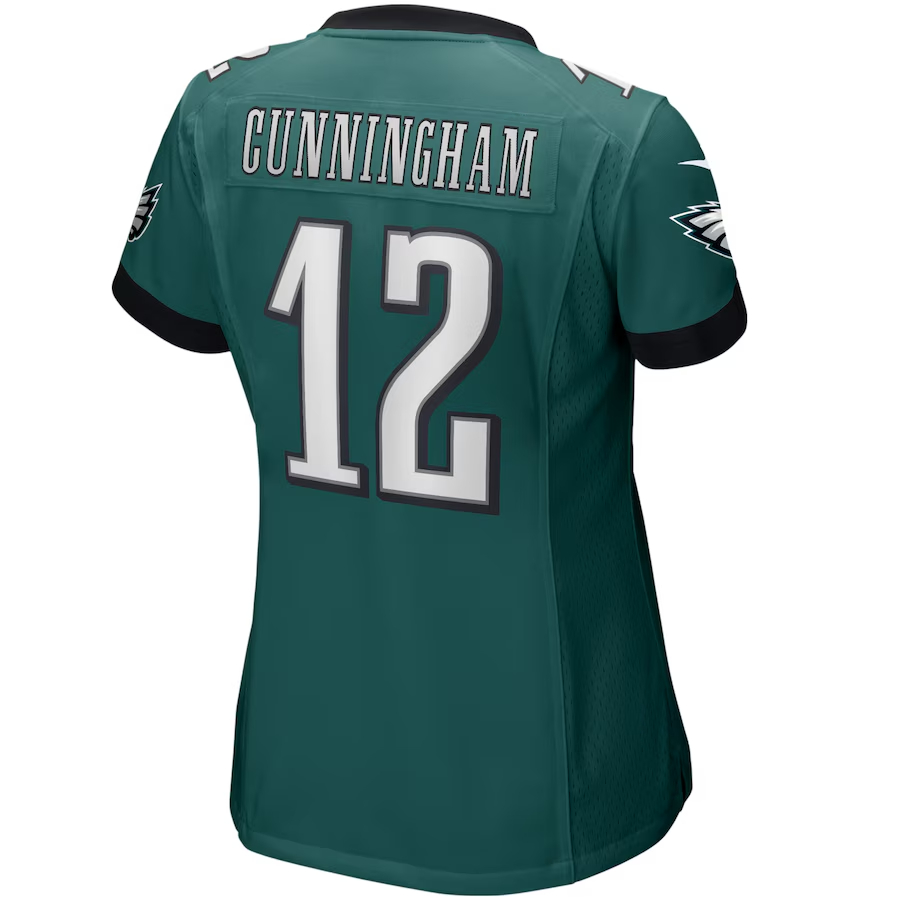 Nike Randall Cunningham Philadelphia Eagles Women's Midnight Green Game Retired Player Jersey