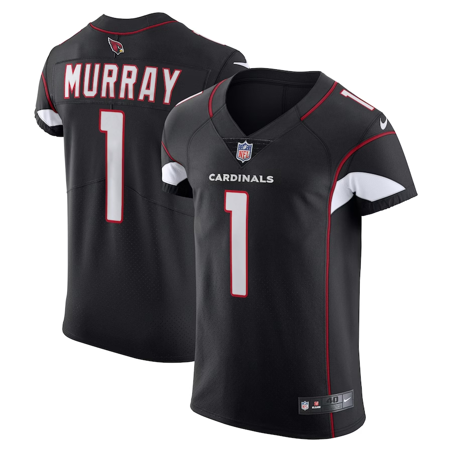 Nike Kyler Murray Arizona Cardinals Black Alternate Vapor Elite Jersey