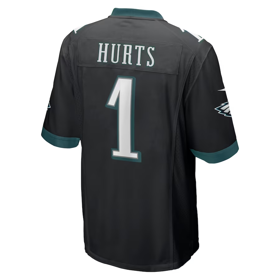 Nike Jalen Hurts Philadelphia Eagles Black Game Jersey