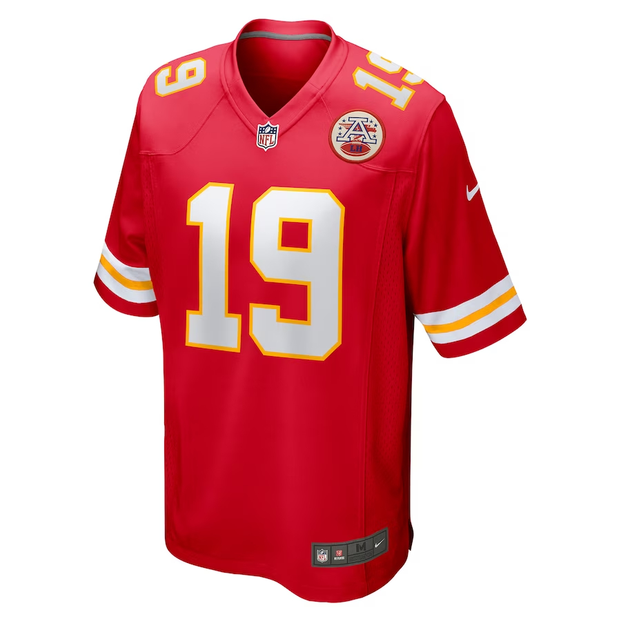 Nike Kadarius Toney Kansas City Chiefs Red Game Player Jersey