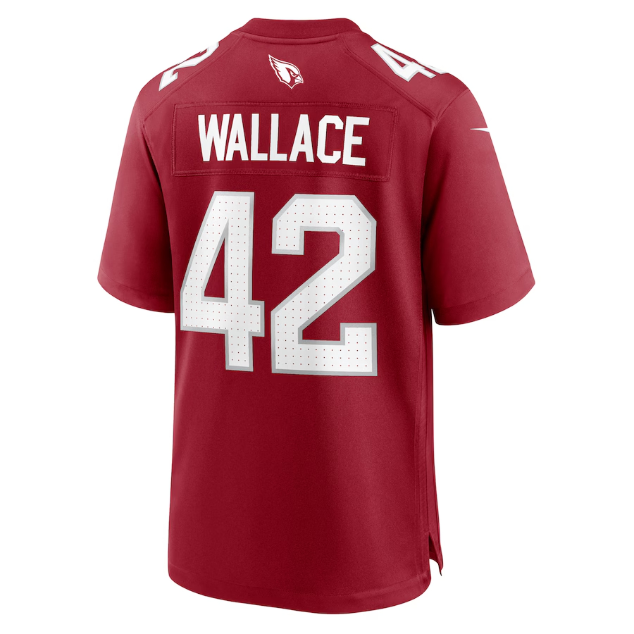 Nike K'Von Wallace Arizona Cardinals Cardinal Team Game Jersey 2