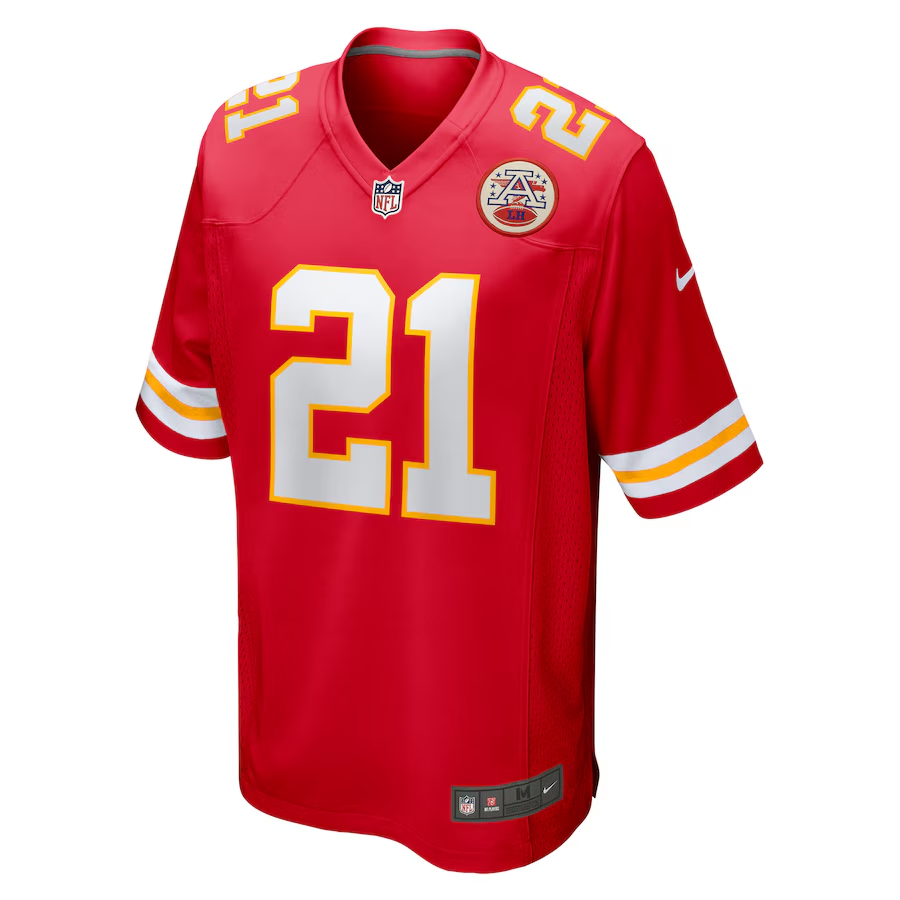 Nike Mike Edwards Kansas City Chiefs Red Game Jersey