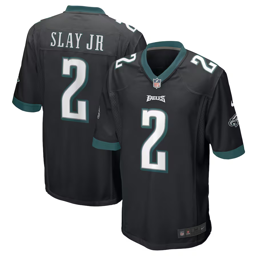 Nike Darius Slay Jr. Philadelphia Eagles Black Alternate Game Player Jersey