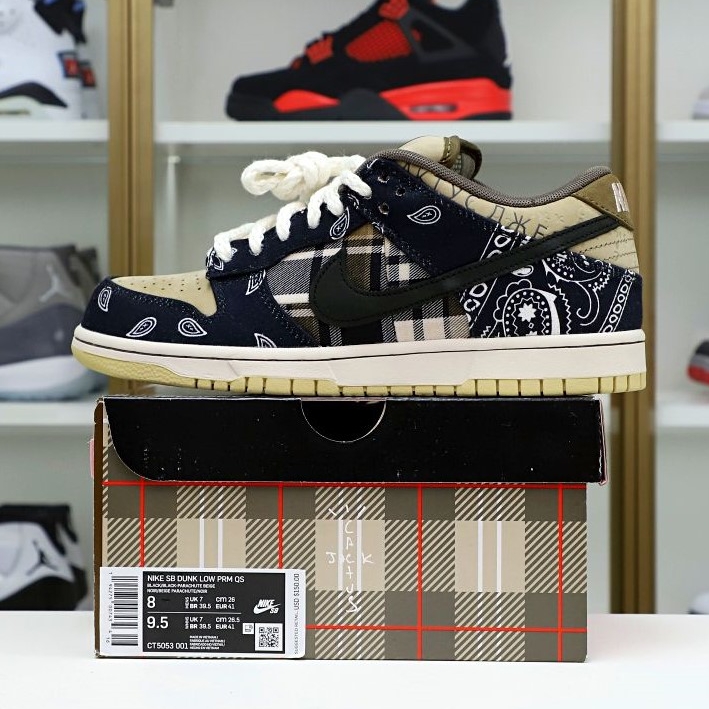 TRAVIS SCOTT X DUNK LOW PREMIUM QS SB 'CACTUS JACK'