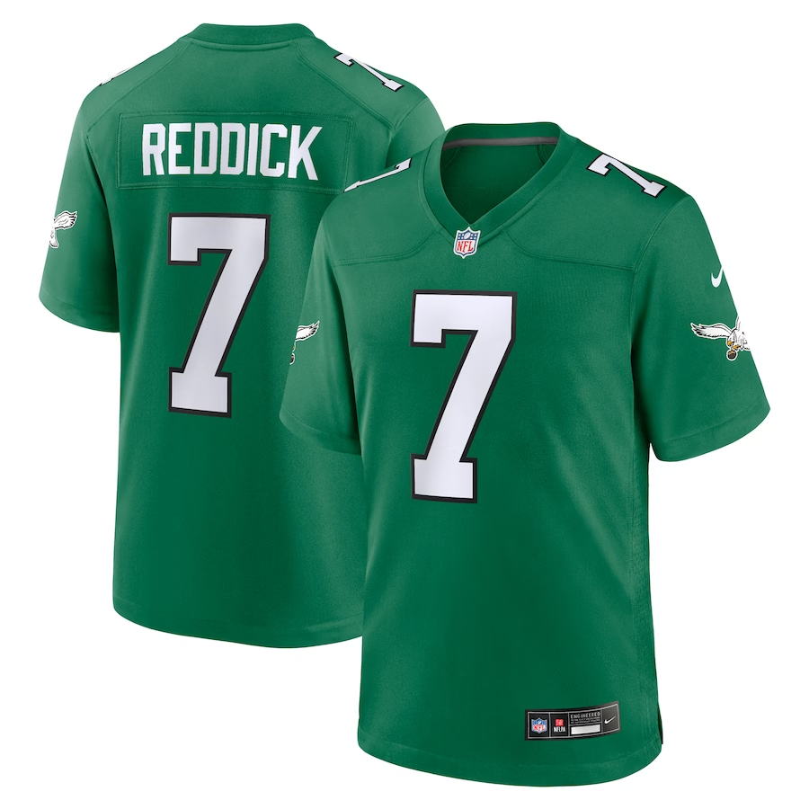 Nike Haason Reddick Philadelphia Eagles Kelly Green Alternate Game Jersey