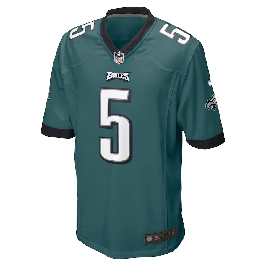 Nike Donovan McNabb Philadelphia Eagles Midnight Green Retired Player Jersey
