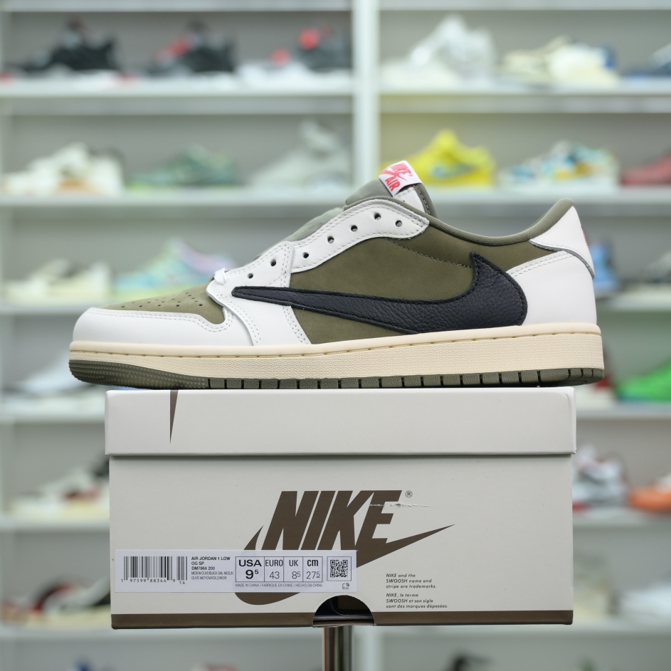 Travis Scott x Jordan Air Jordan 1 Low OG “Medium Olive”