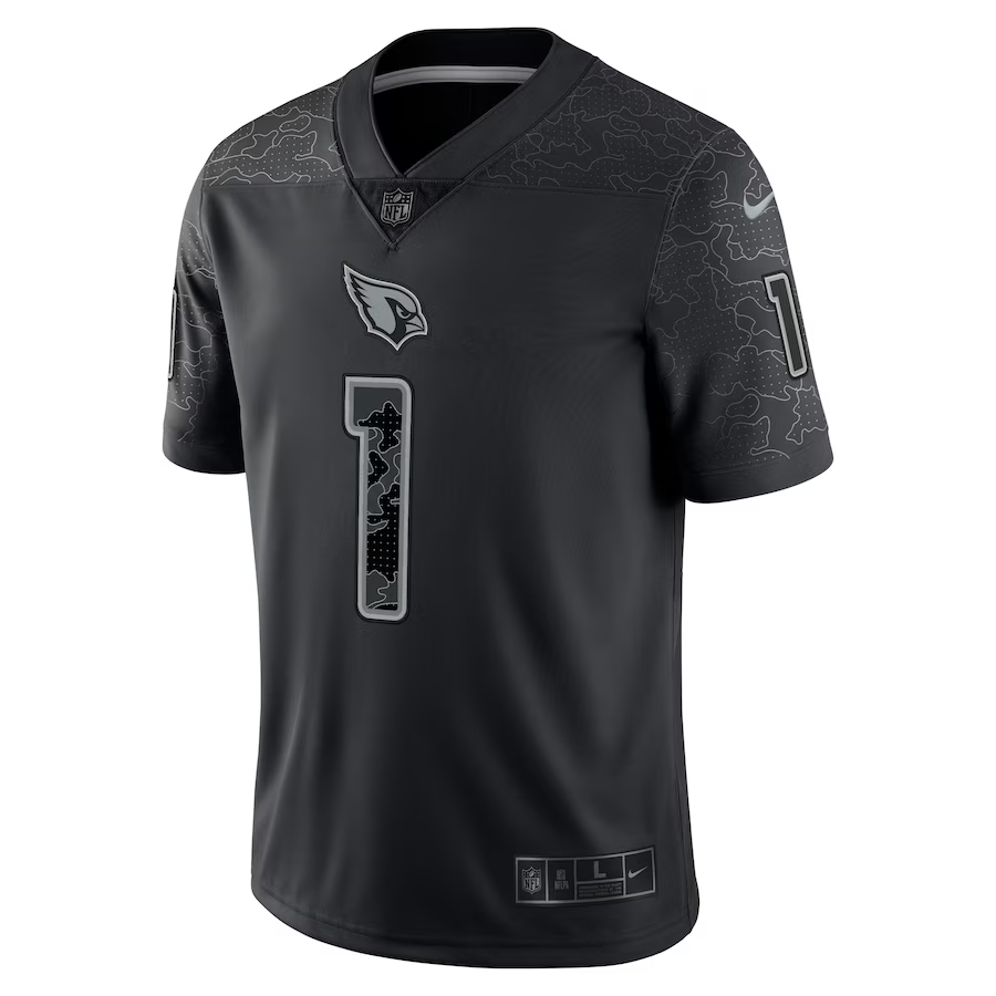 Nike Kyler Murray Arizona Cardinals Black RFLCTV Limited Jersey