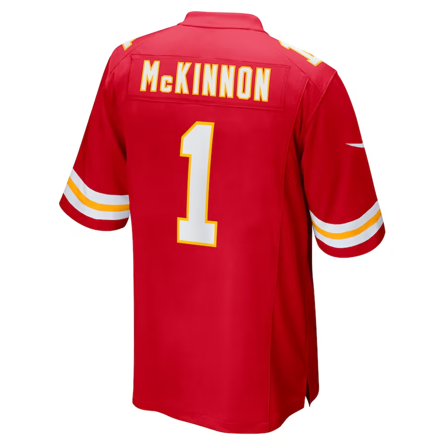 Nike Jerick McKinnon Kansas City Chiefs Red Game Player Jersey