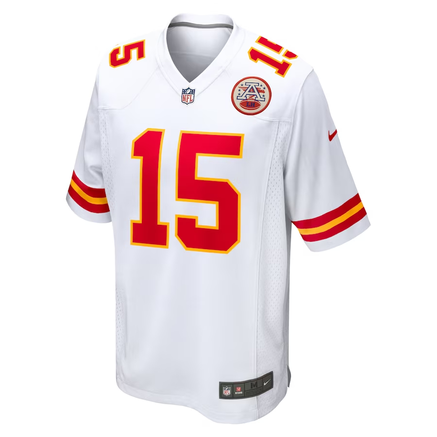 Nike Patrick Mahomes Kansas City Chiefs White Game Jersey