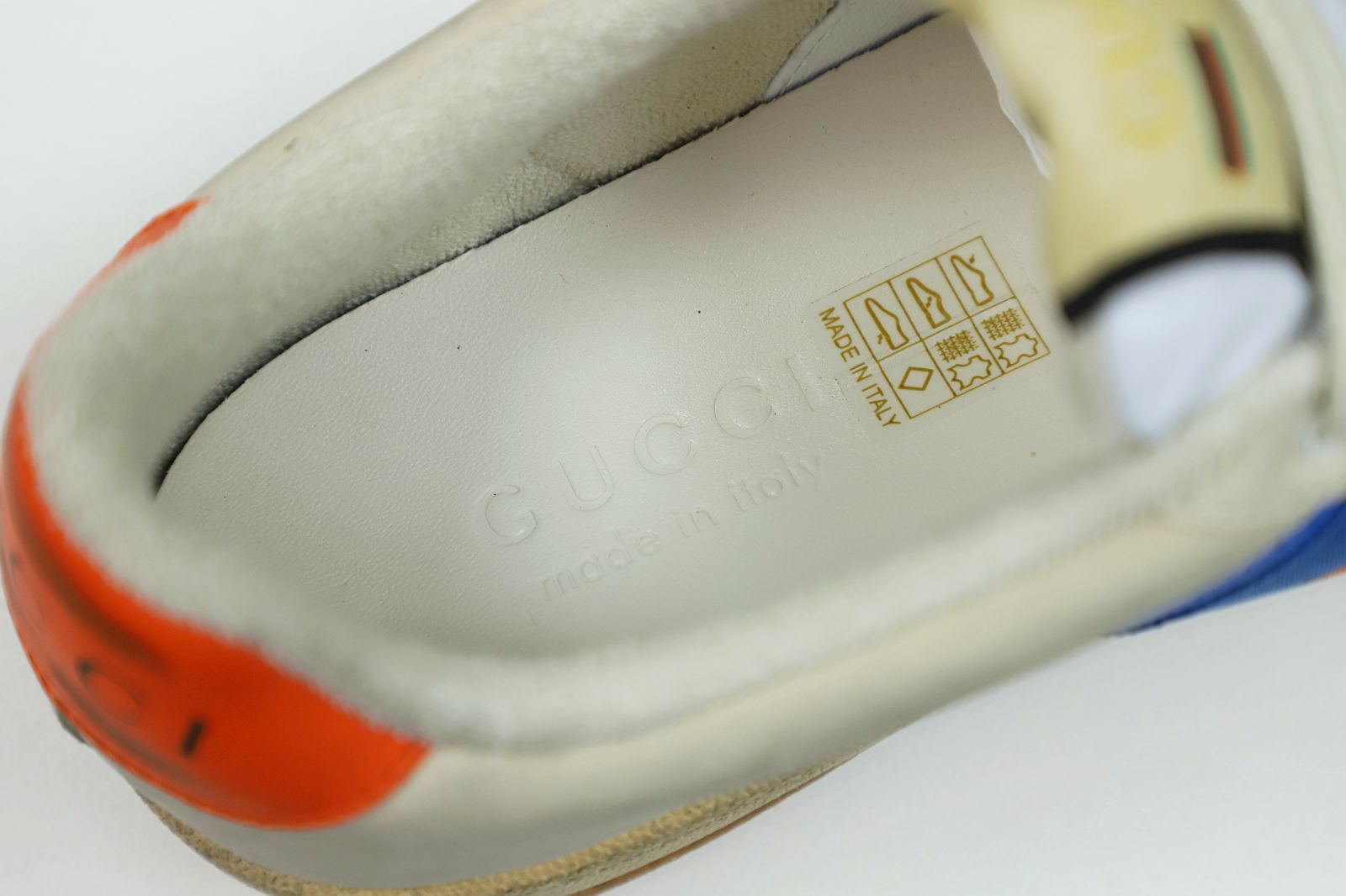 GUCCl  Screener Leather Sneaker GG