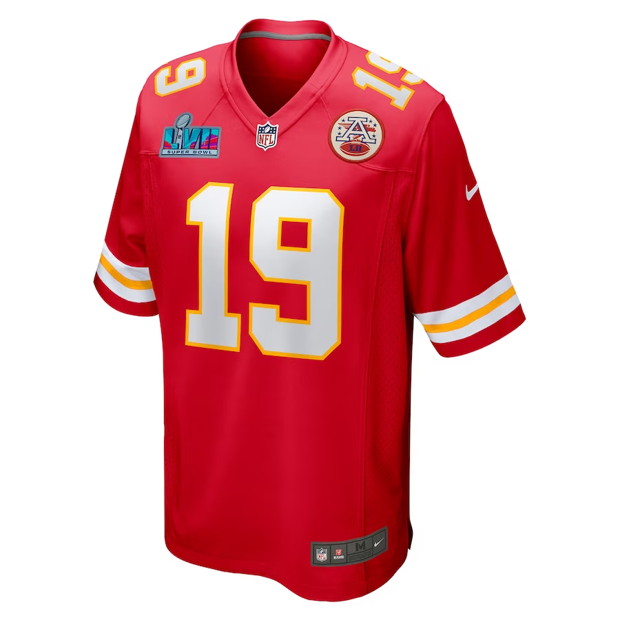 Nike Kadarius Toney Kansas City Chiefs Red Super Bowl LVII (2