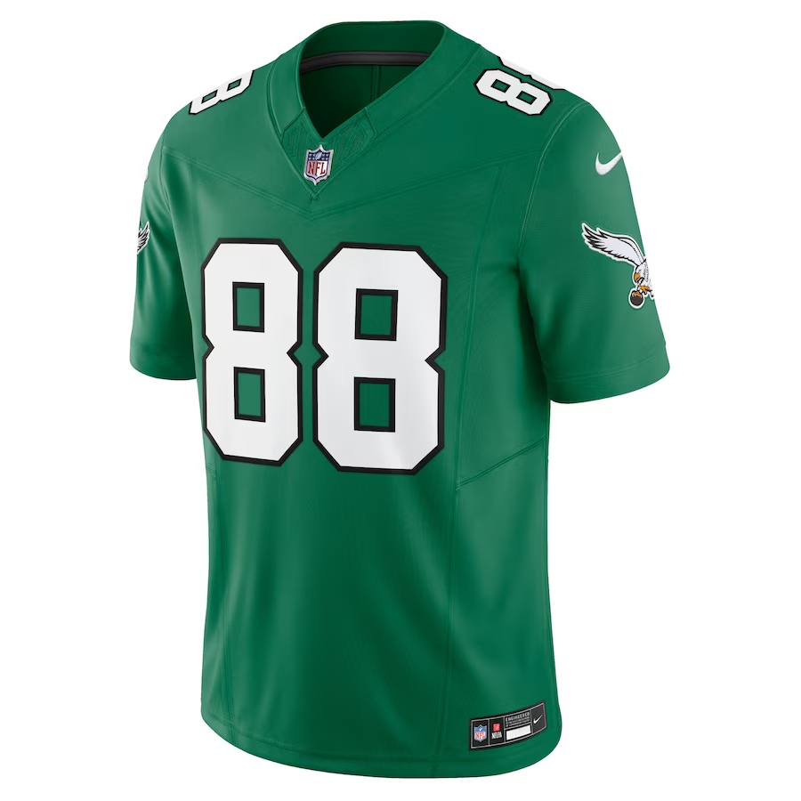 Nike Dallas Goedert Philadelphia Eagles Kelly Green Vapor F.U.S.E. Limited Jersey