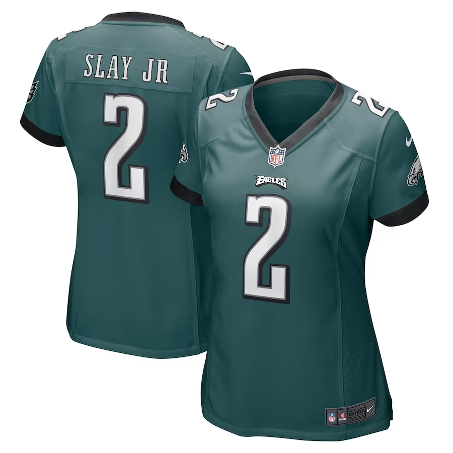 Nike Darius Slay Jr. Philadelphia Eagles Women's Midnight Green Game Jersey