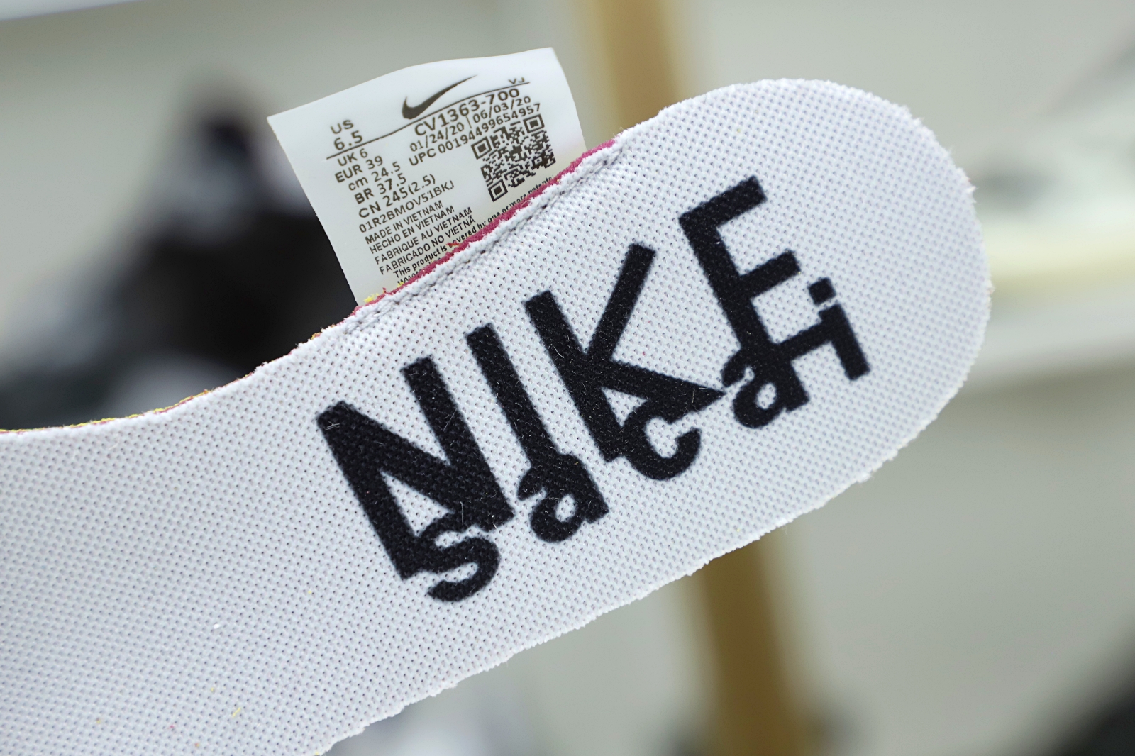 SACAI X VAPORWAFFLE 'TOUR YELLOW'