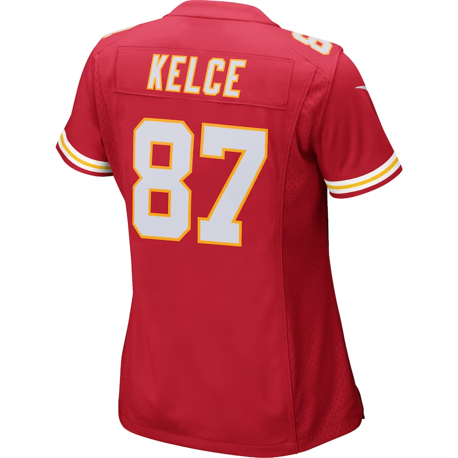 Nike Travis Kelce Kansas City Chiefs Women's Red Game Jersey