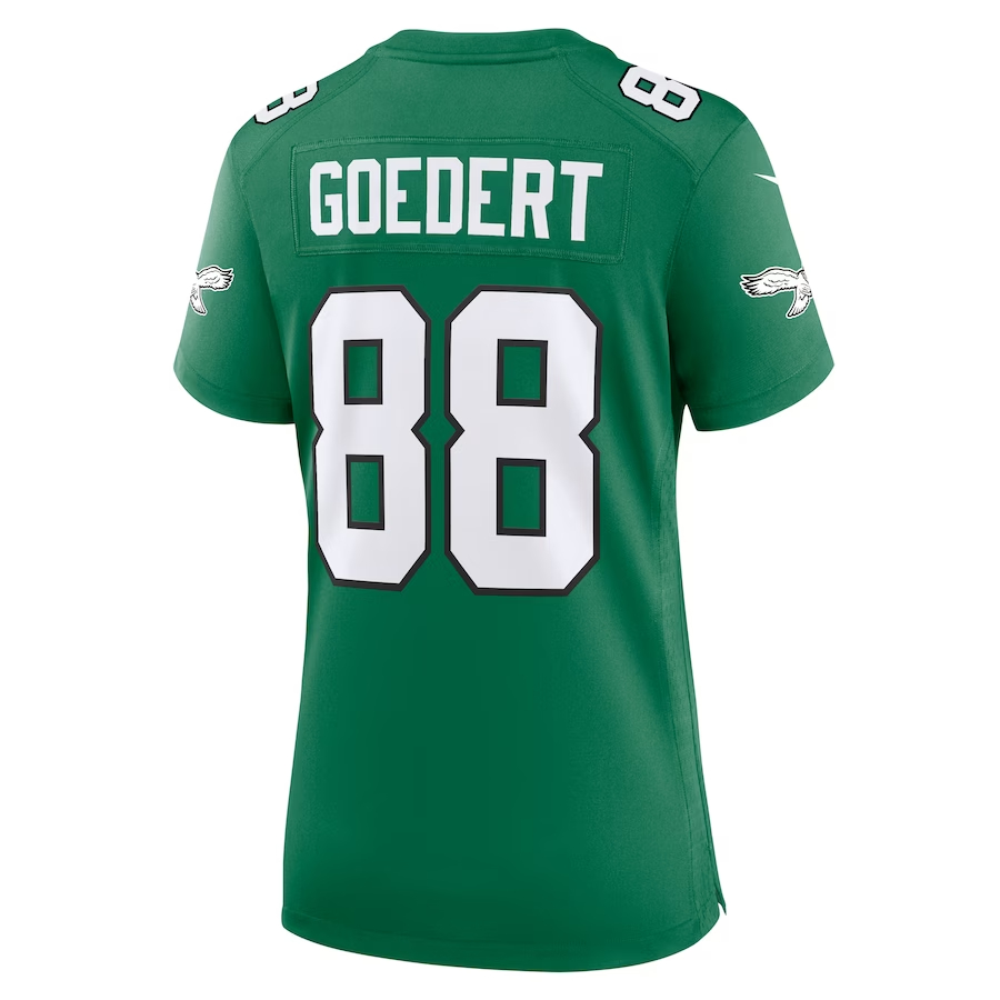 Nike Dallas Goedert Philadelphia Eagles Women's Kelly Green Alternate Game Jersey