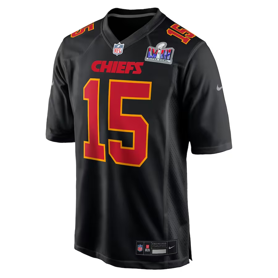 Nike Patrick Mahomes Kansas City Chiefs Black S