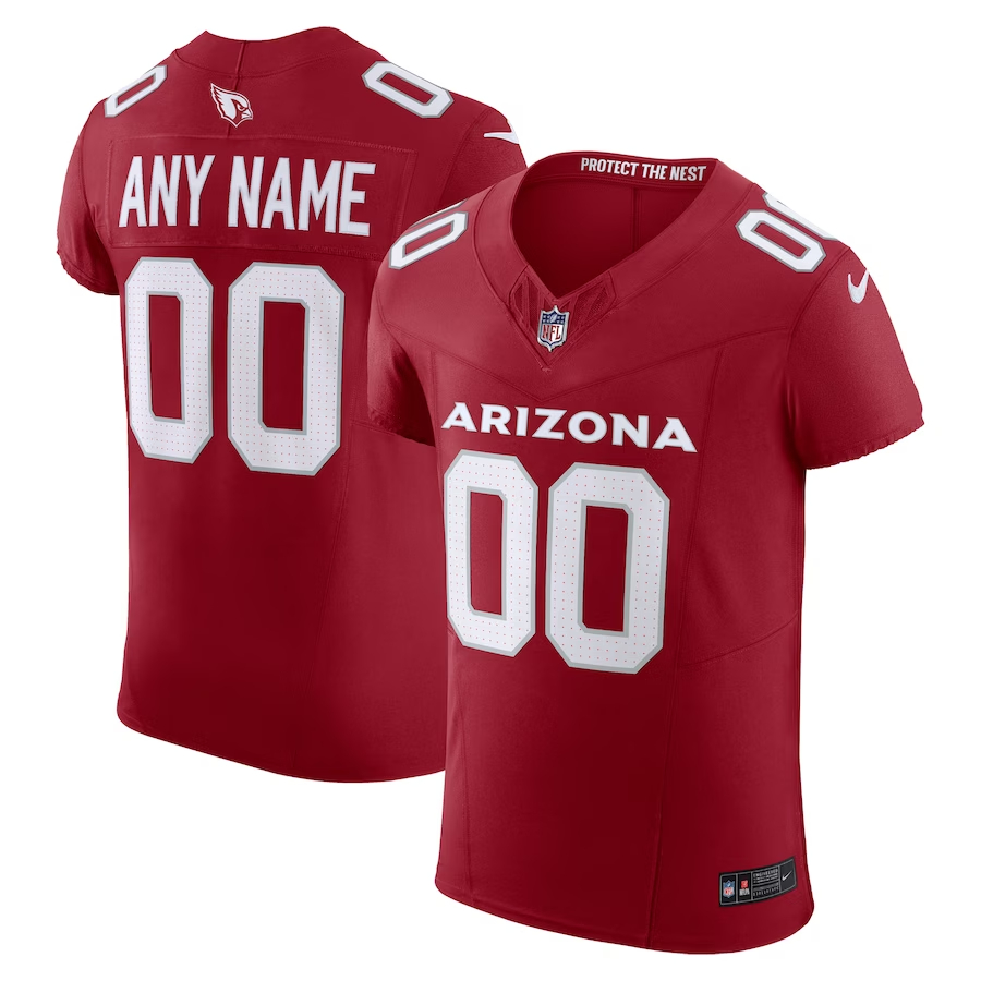 Nike Arizona Cardinals Cardinal Vapor F.U.S.E. Elite Custom Jersey