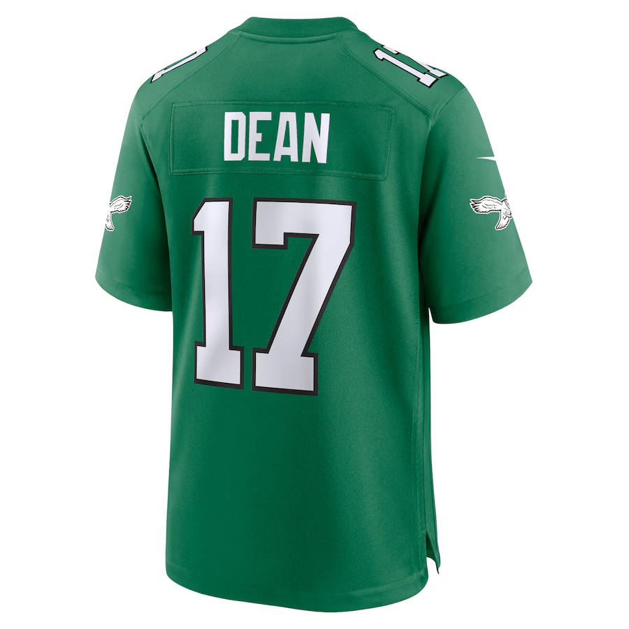Nike Nakobe Dean Philadelphia Eagles Kelly Green Alternate Game Jersey
