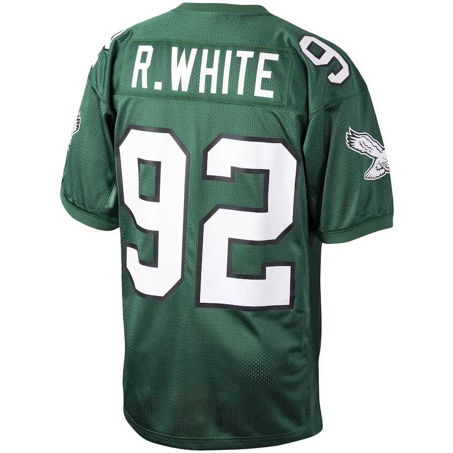 Mitchell & Ness Reggie White Philadelphia Eagles Green Authentic Throwback Retired Player Jersey