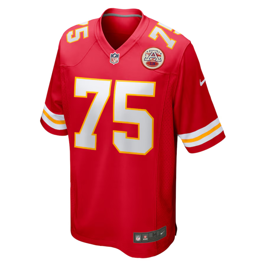 Nike Darian Kinnard Kansas City Chiefs Red Game Player Jersey