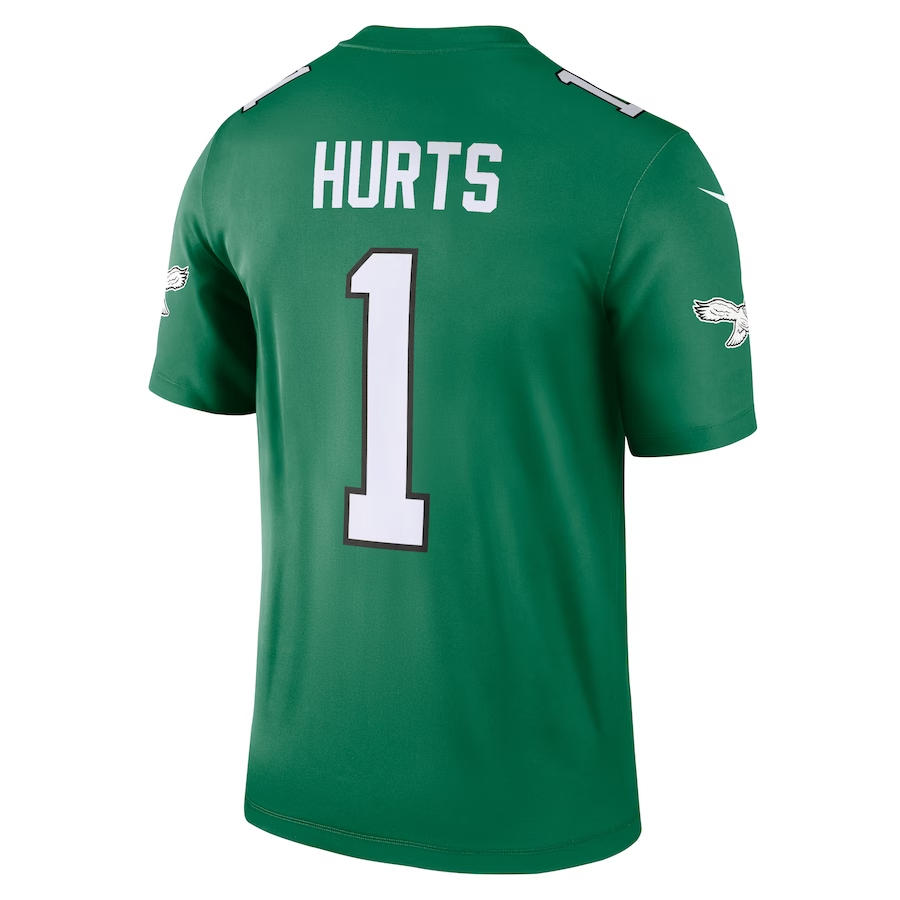 Nike Jalen Hurts Philadelphia Eagles Kelly Green Alternate Legen
