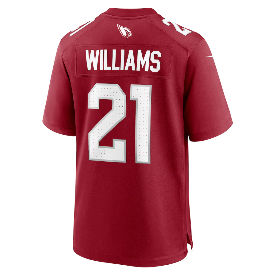 Nike Garrett Williams Arizona Cardinals Cardinal Game Jersey