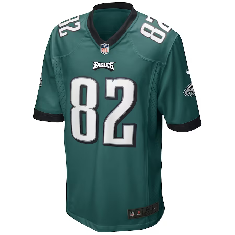 Nike Mike Quick Philadelphia Eagles Midnight Green Game Retired Player Jersey