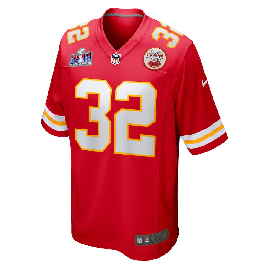Nike Nick Bolton Kansas City Chiefs Red Super Bowl LVIII Game Jersey