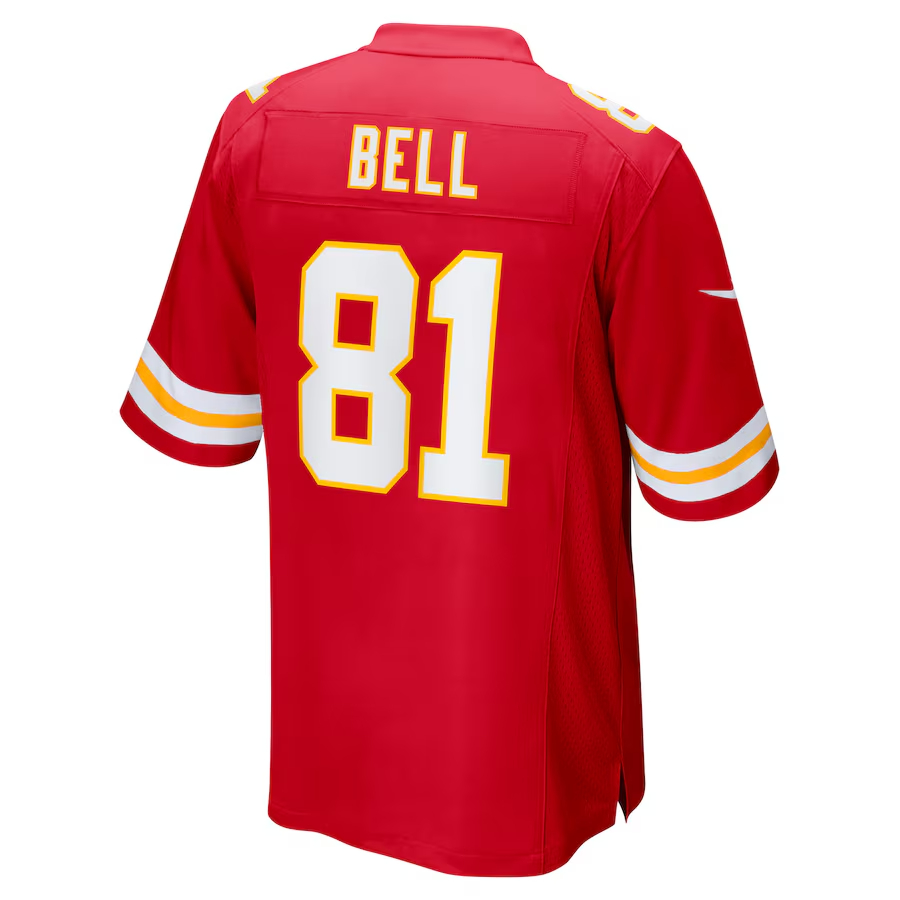Nike Blake Bell Kansas City Chiefs Red Game Player Jersey