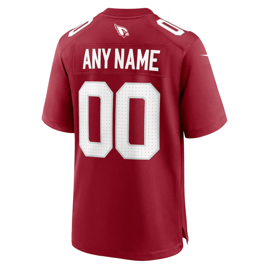 Nike Arizona Cardinals Cardinal Custom Game Jersey