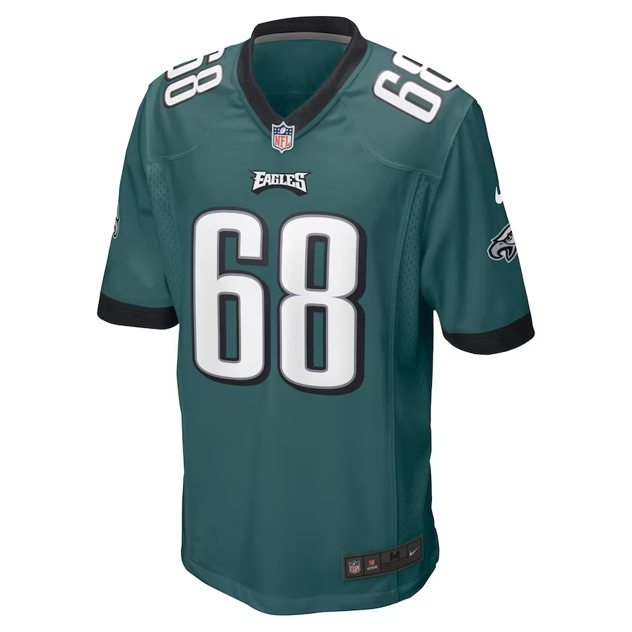 Nike Jordan Mailata Philadelphia Eagles Midnight Green Game Jersey