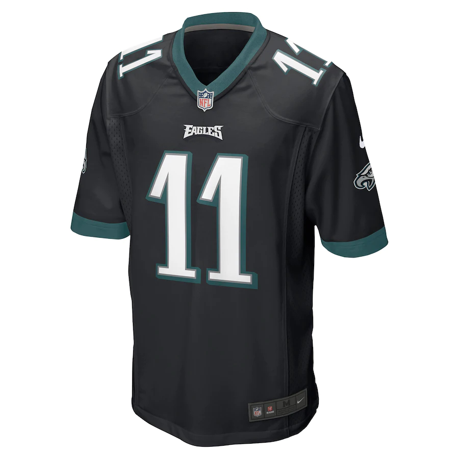 Nike A.J. Brown Philadelphia Eagles Black Game Jersey